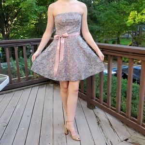 Stapless Homecoming  Sadie's Prom Dress